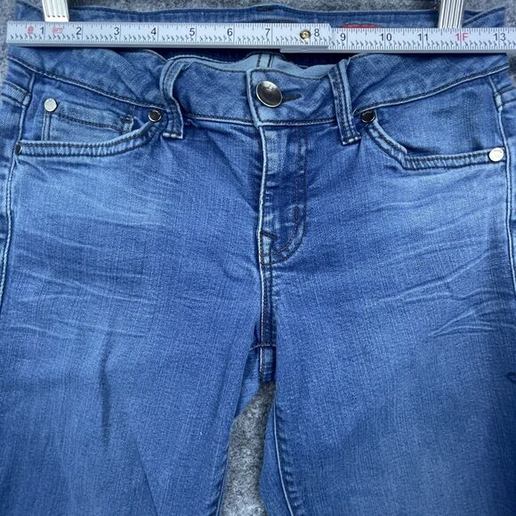 Level 99 Anthropologie Jeans Womens 27 Lily Skinny Straight Retro Simple Minimal - Picture 7 of 7